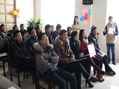 漢力達液壓組定期銷售會議