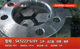 SK5223*6/6Y 攻鋼質法蘭
