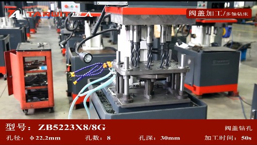 ZB5223*8/8G 多軸鉆床鉆閥蓋