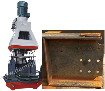 h型鋼生產廠家都用多頭鉆床鉆孔