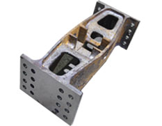 ZK6423*16/16G加工叉車底座