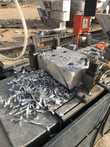 電解鋁行業鋁母線鉆孔成孔圖